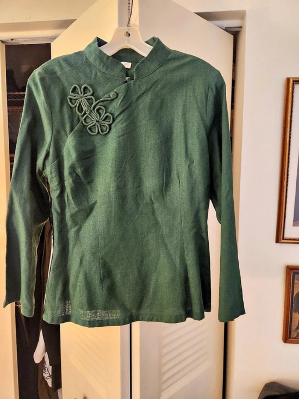 Green Long Sleeve Tunic